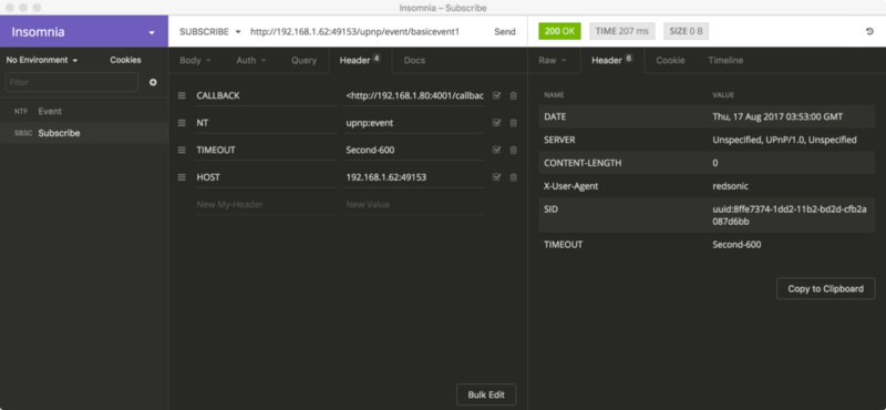 insomnia api test tool